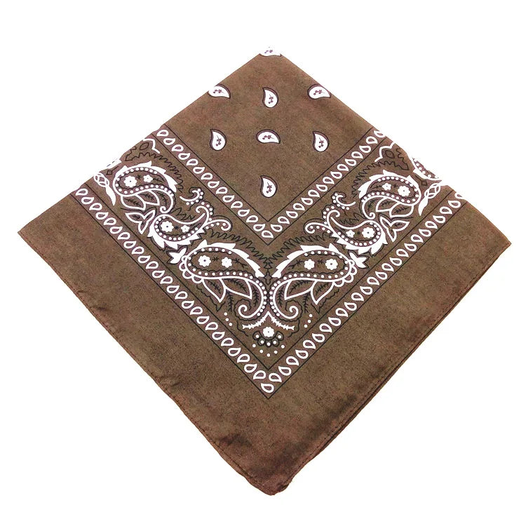 Printed Bandana Square Scarf