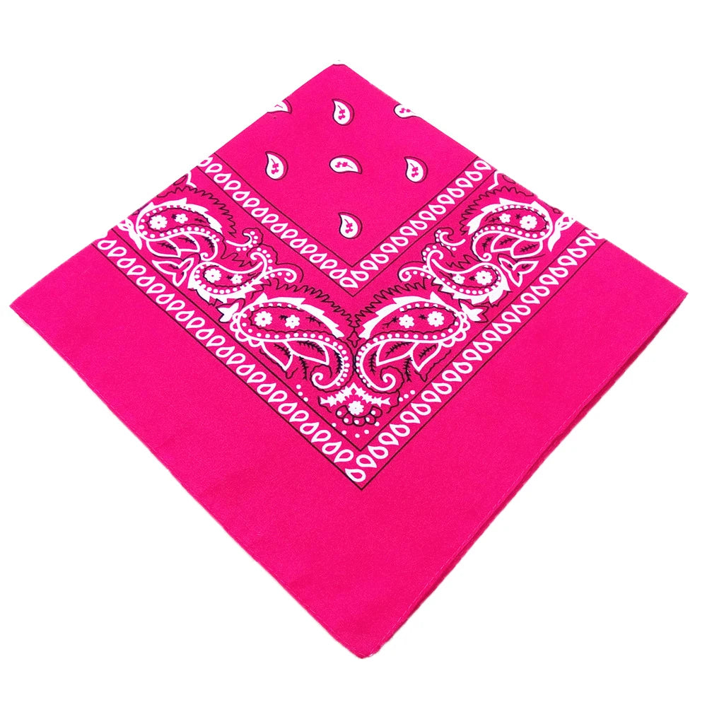 Printed Bandana Square Scarf