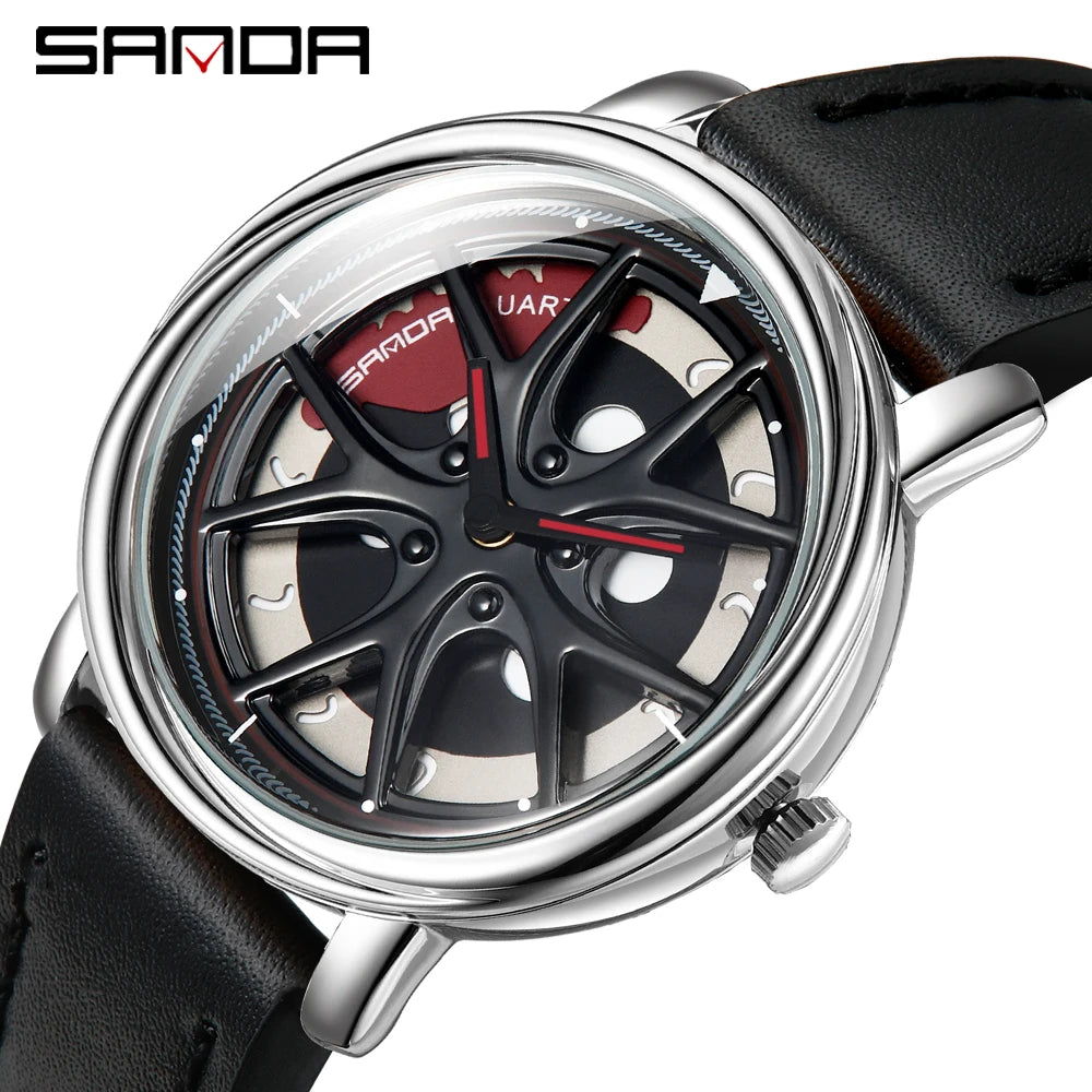 Car Wheel Rim Watch