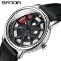 Car Wheel Rim Watch