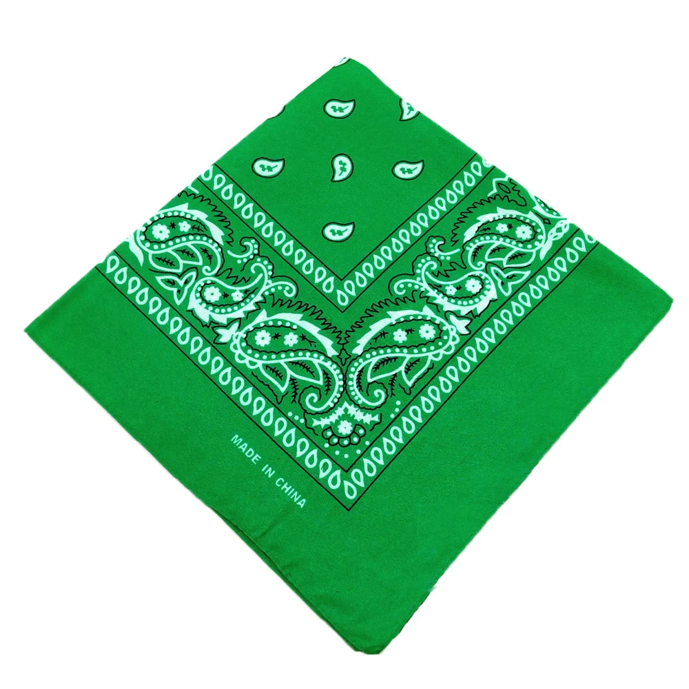 Printed Bandana Square Scarf