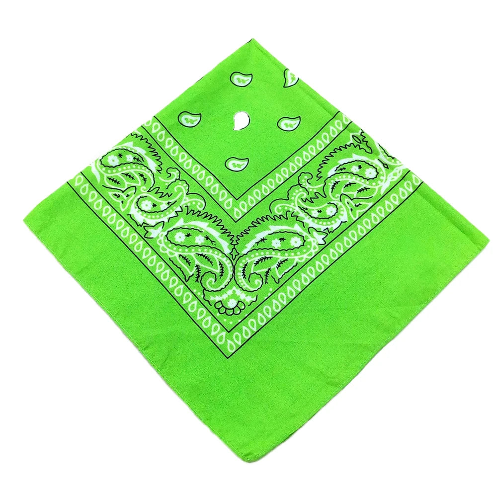 Printed Bandana Square Scarf
