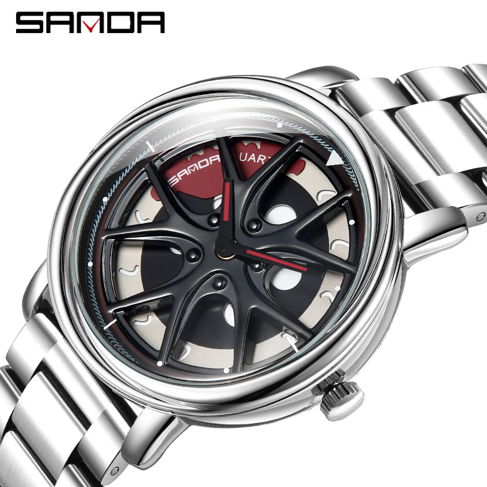 Car Wheel Rim Watch