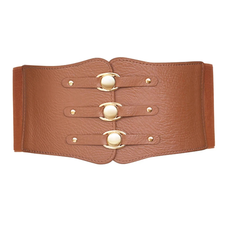 Elastic Wide Corset Belt — Plus Size Waistband