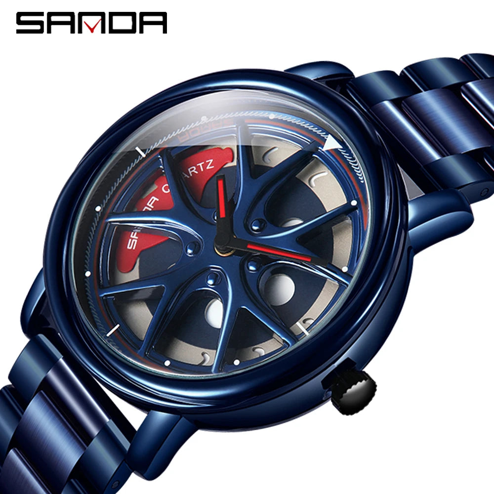 Car Wheel Rim Watch