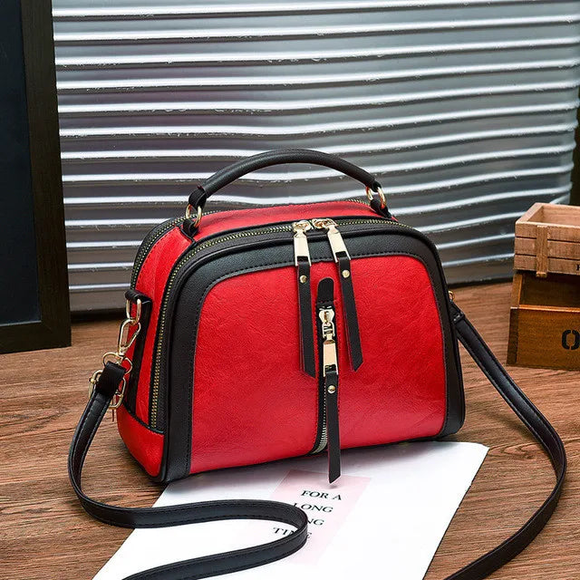 Luxury Solid Color Tote Bag
