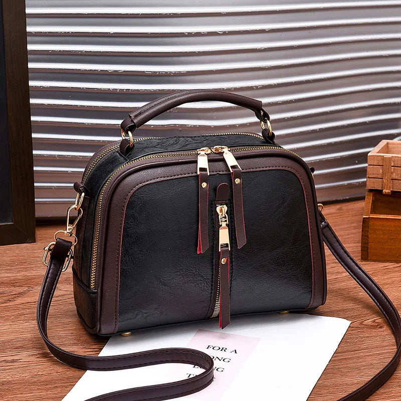 Luxury Solid Color Tote Bag