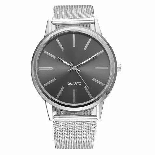 Silver Minimalist Women's Watch