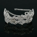 Silver Crystal Chain Bracelet