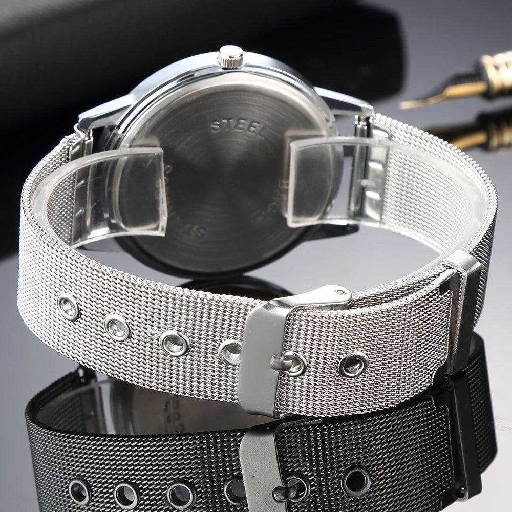 Silver Minimalist Women's Watch