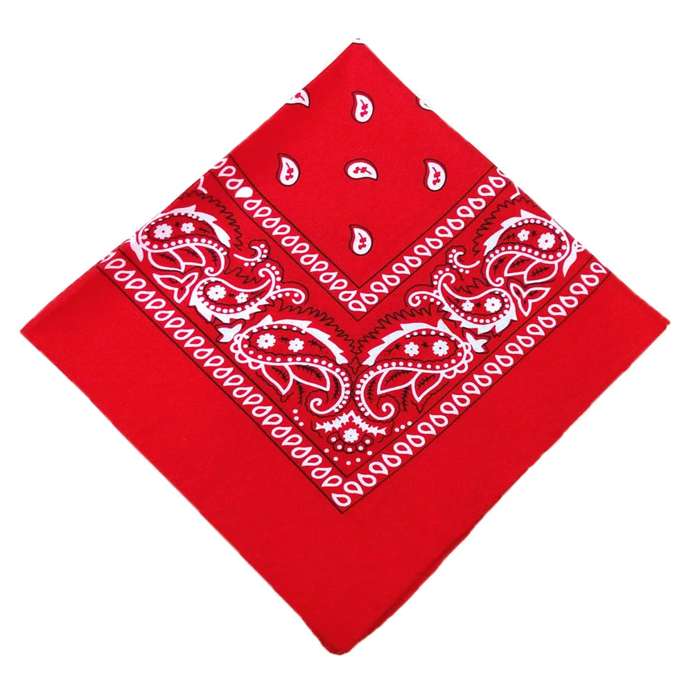 Printed Bandana Square Scarf