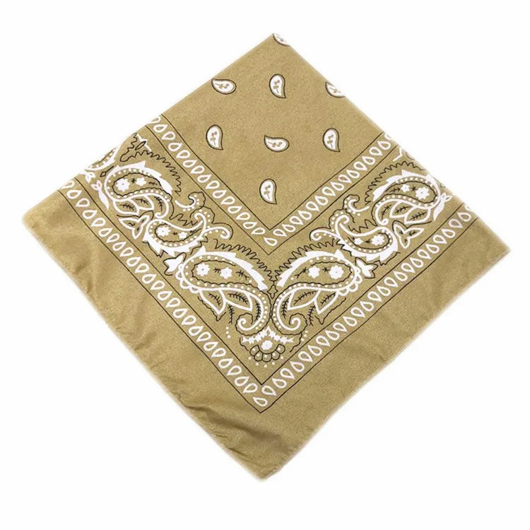 Printed Bandana Square Scarf