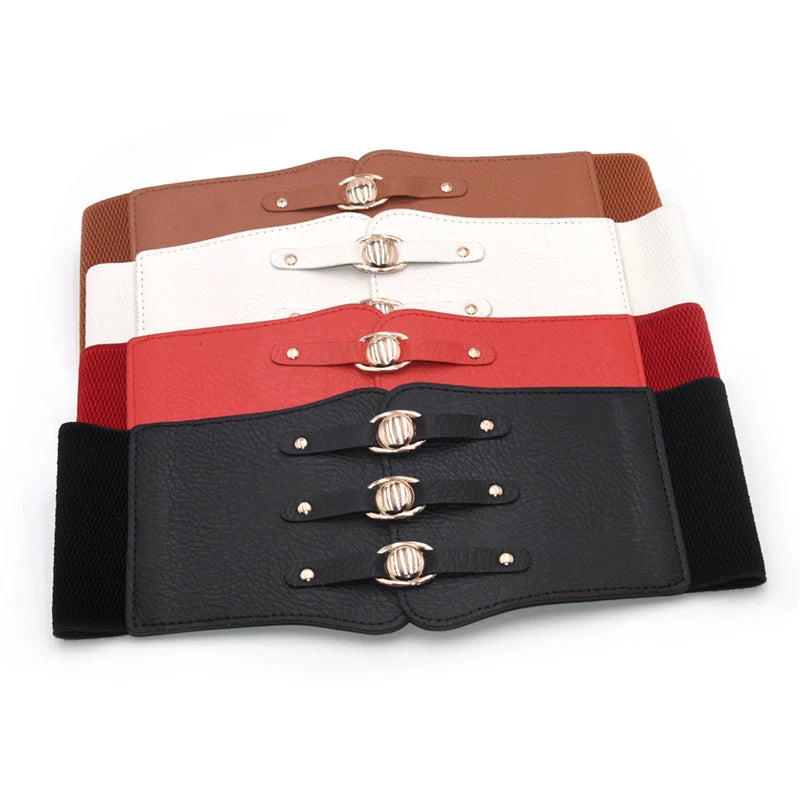 Elastic Wide Corset Belt — Plus Size Waistband
