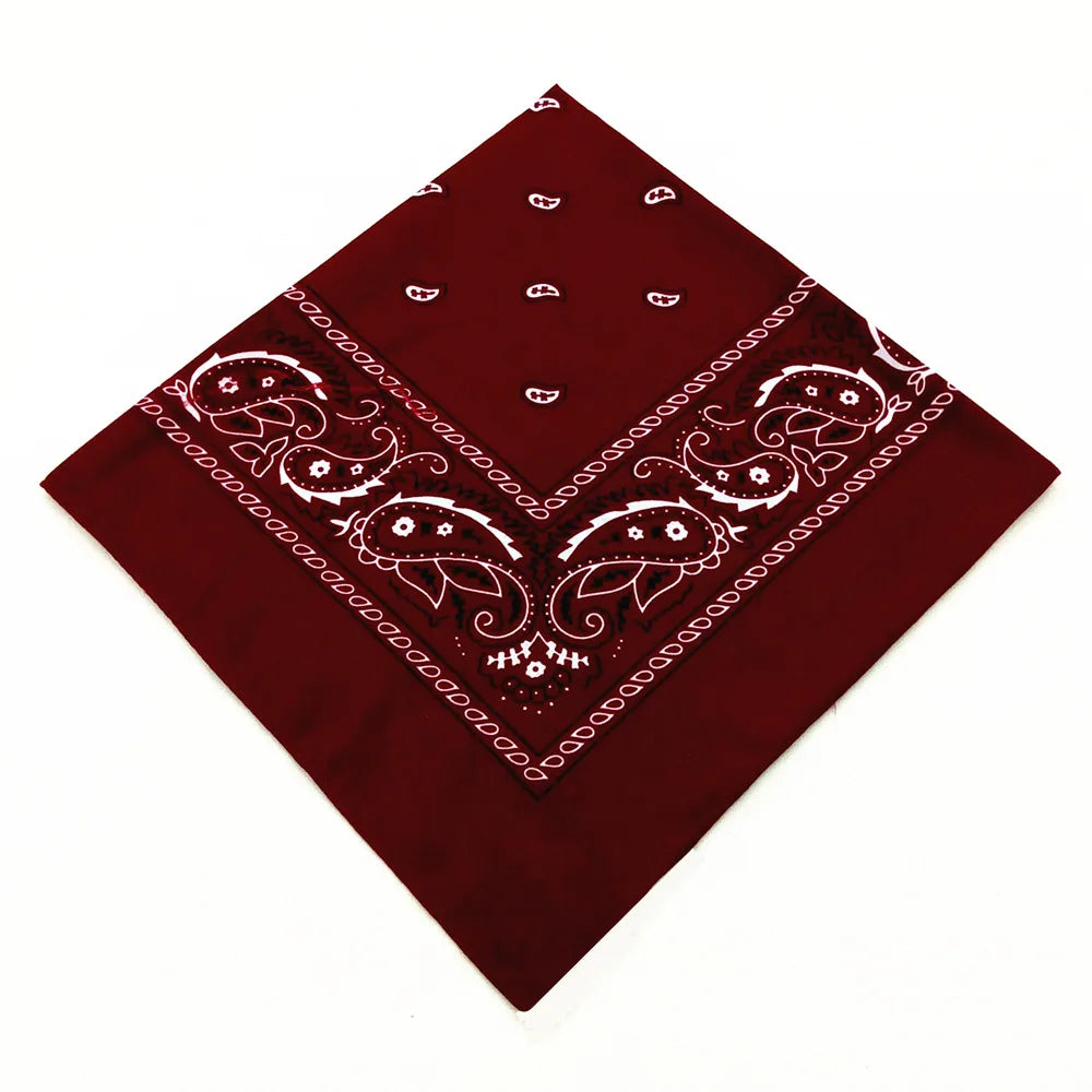 Printed Bandana Square Scarf