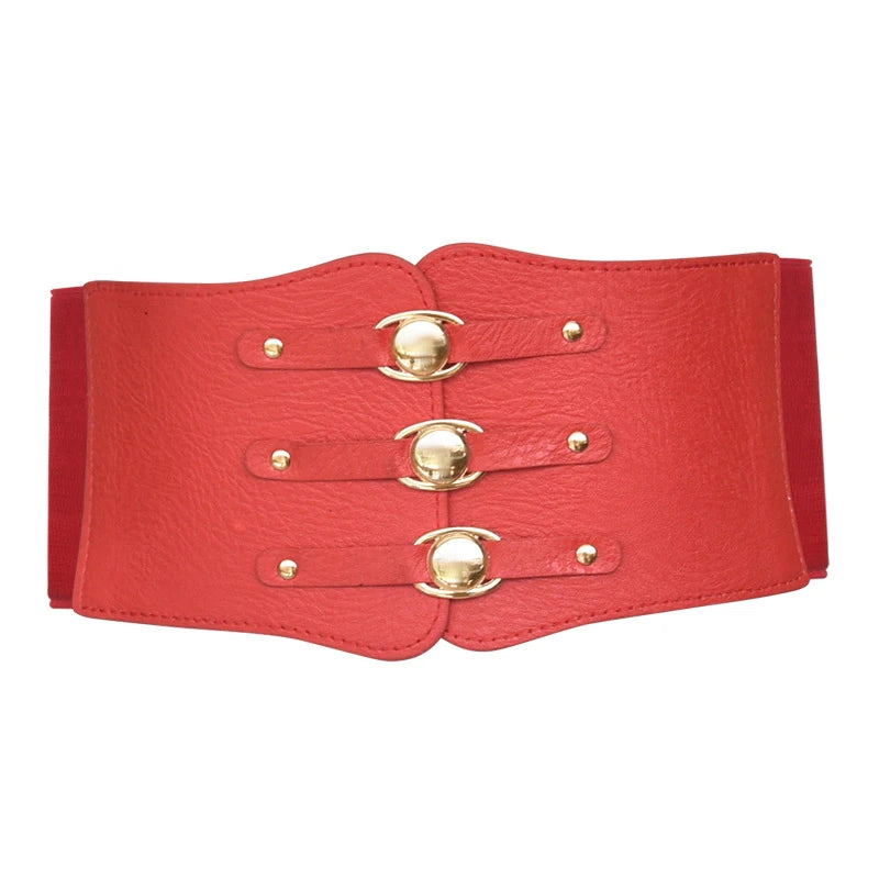 Elastic Wide Corset Belt — Plus Size Waistband