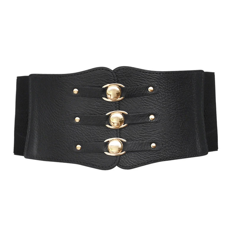 Elastic Wide Corset Belt — Plus Size Waistband