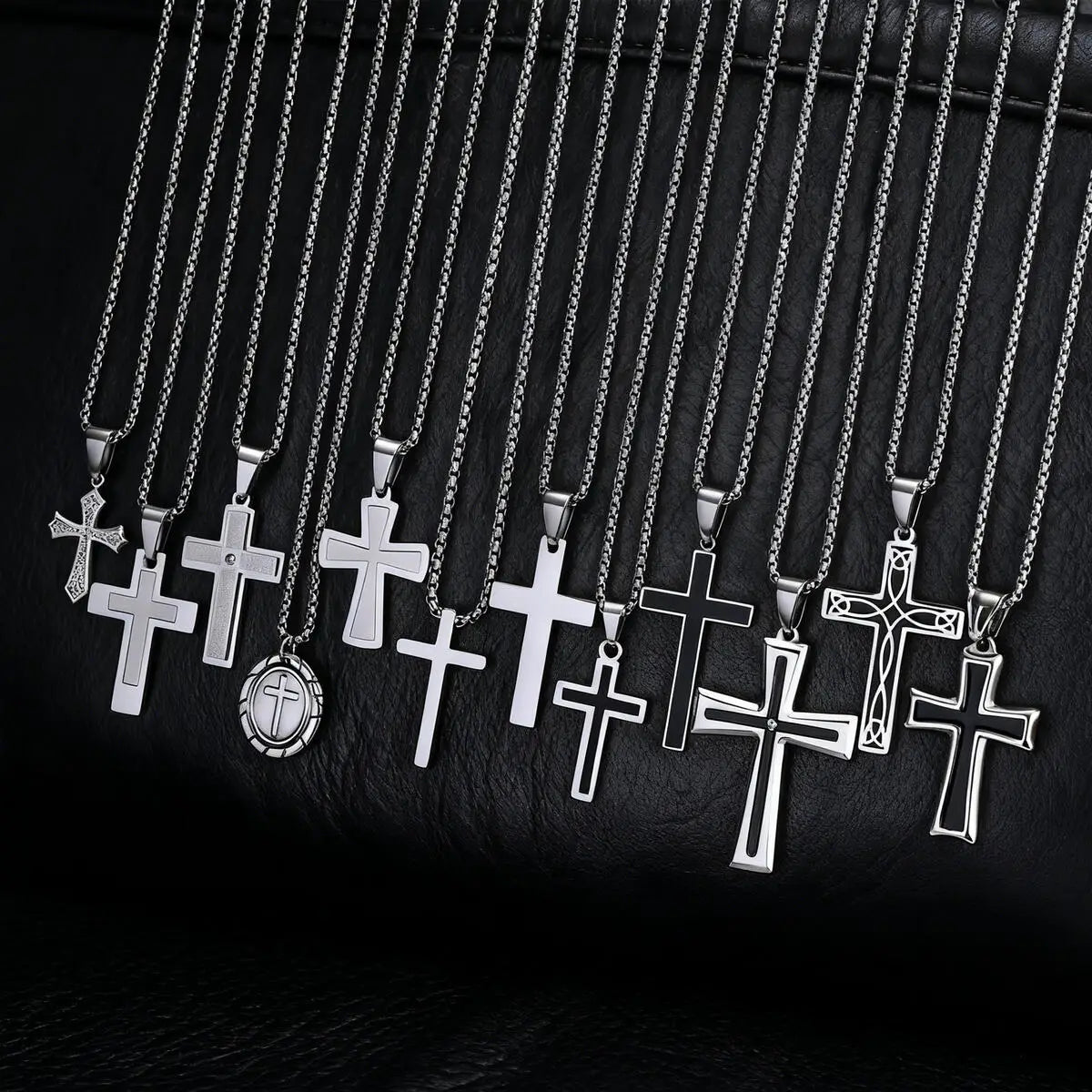 Minimalist Stainless Steel Cross Necklace