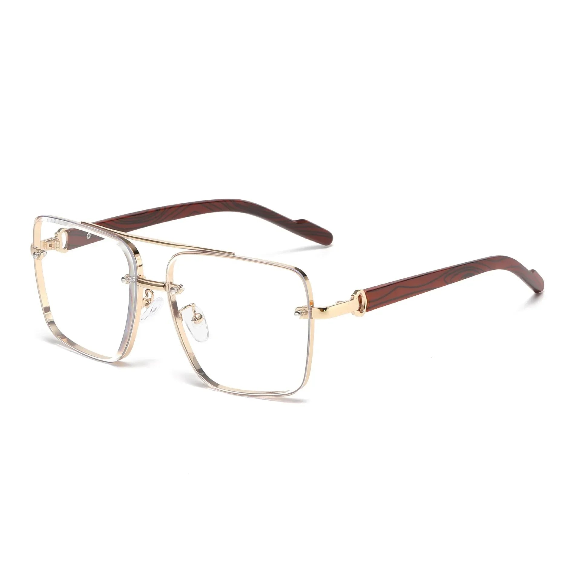 Square Wooden Sunglasses