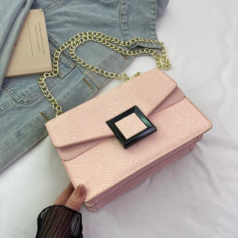 Luxury Plaid Crossbody Bag