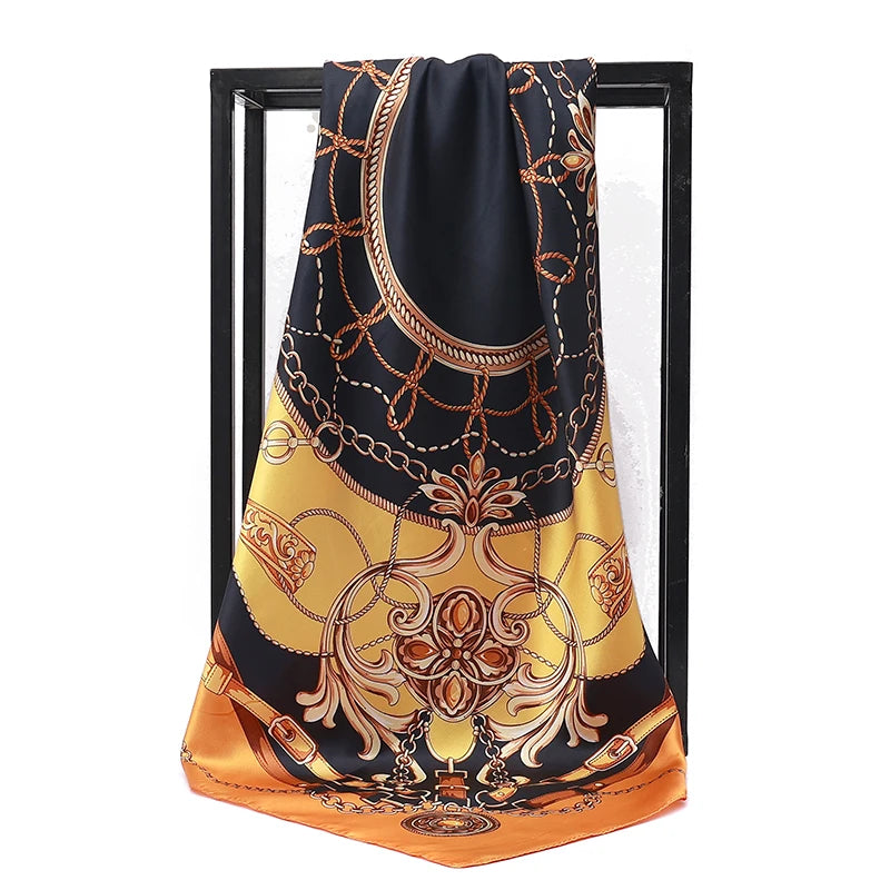 Large Silk Square Scarf