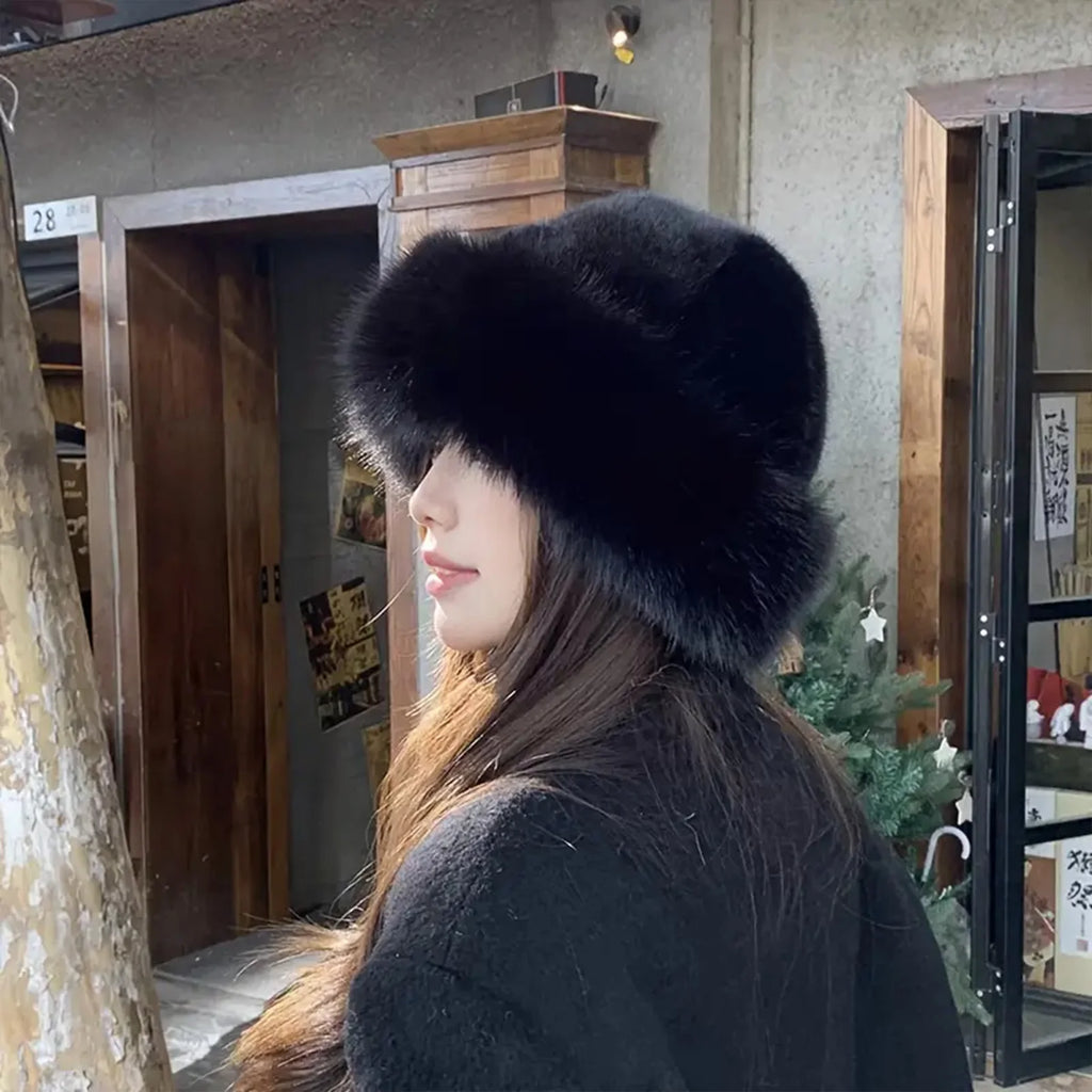 Furry Mongolian Winter Hat