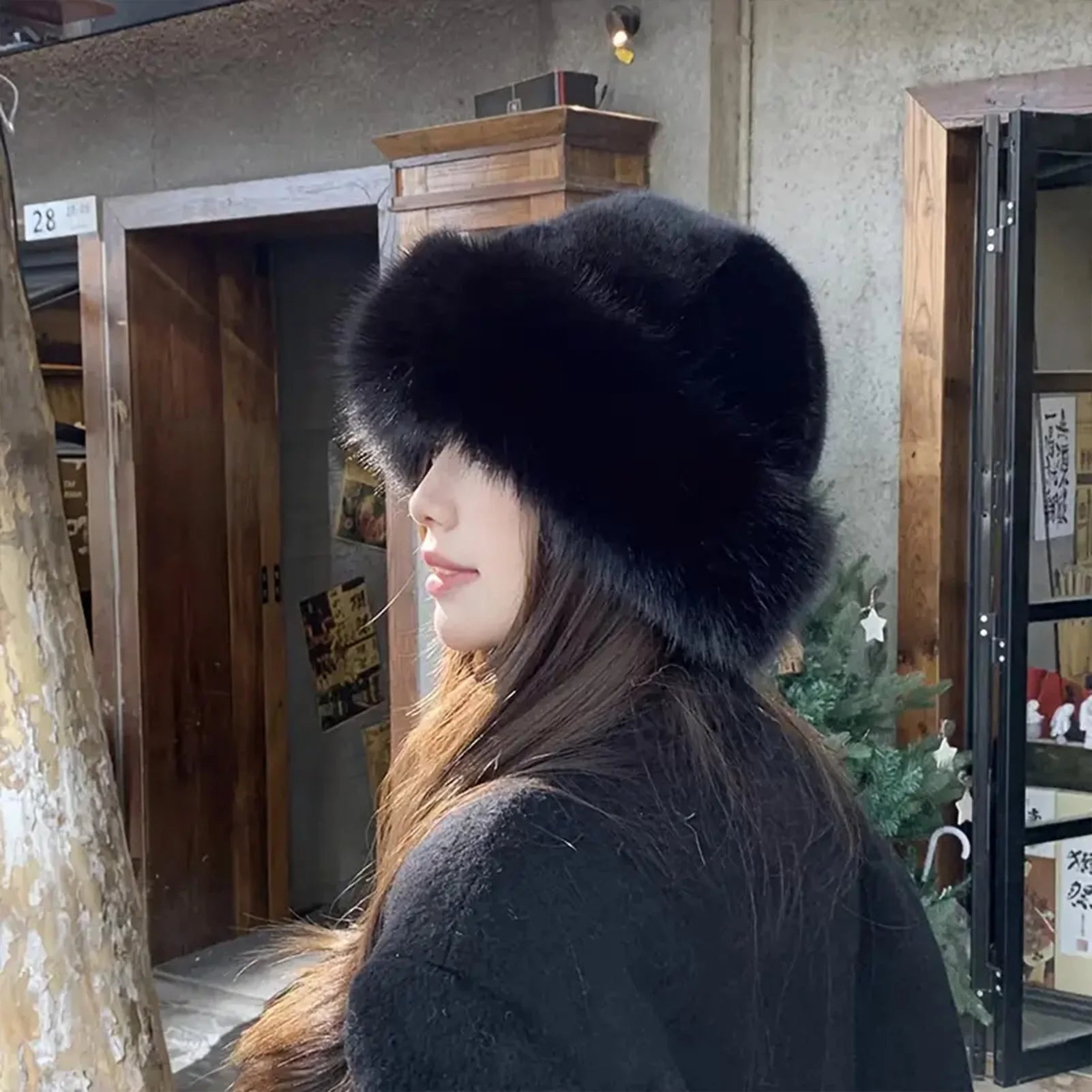 Furry Mongolian Winter Hat