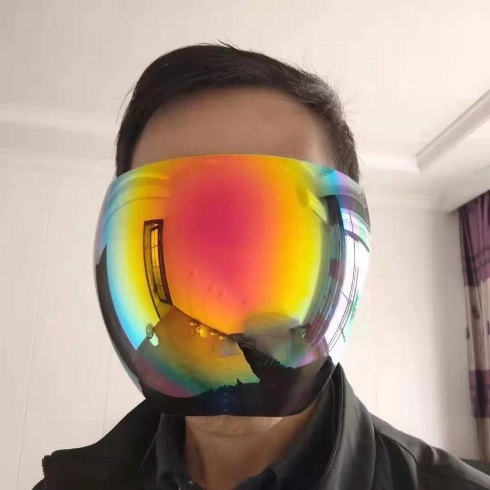 Oversized Y2K Wrap Around Sunglasses