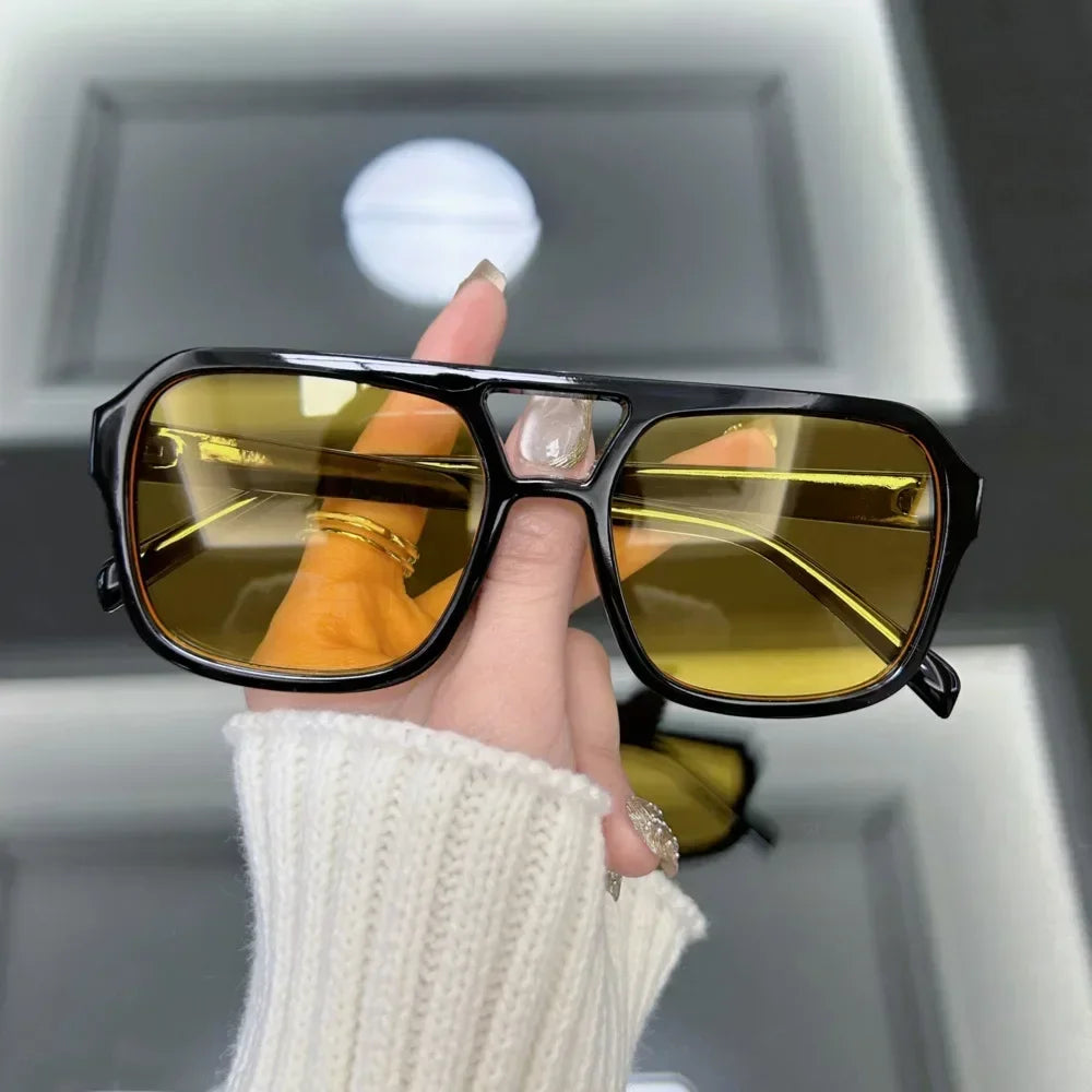 Vintage Square Retro Sunglasses