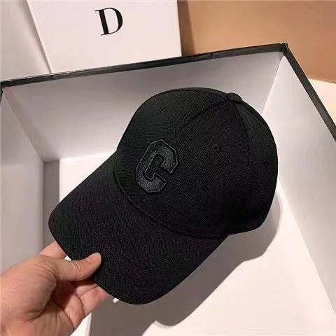 C Letter Embroidered Baseball Cap