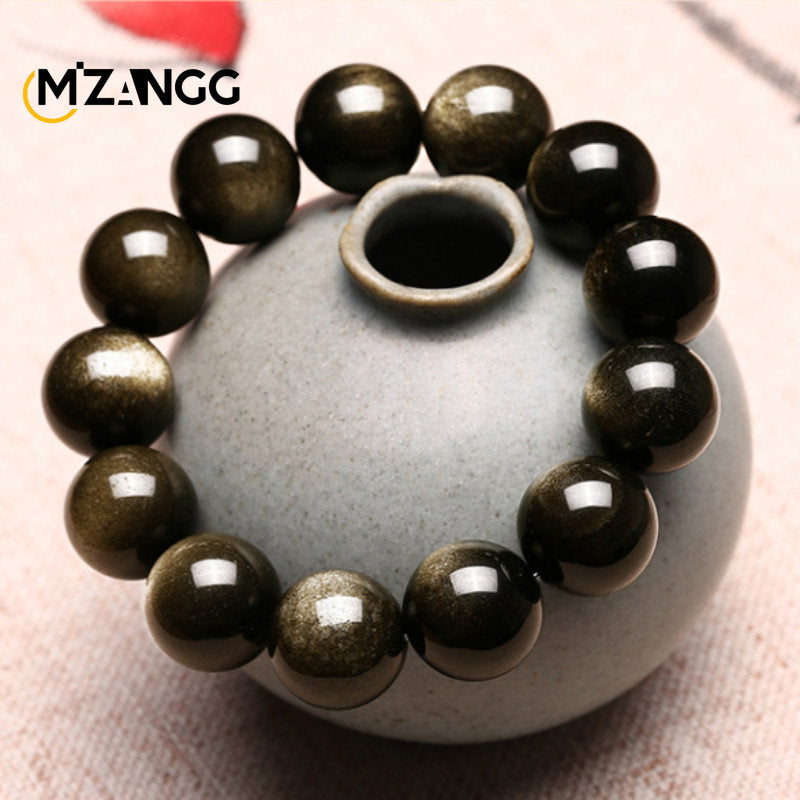 Obsidian Lucky Amulet Bracelet — Unisex