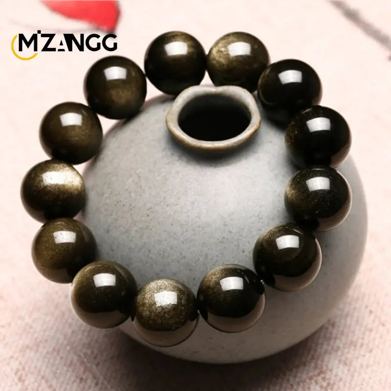 Obsidian Lucky Amulet Bracelet — Unisex