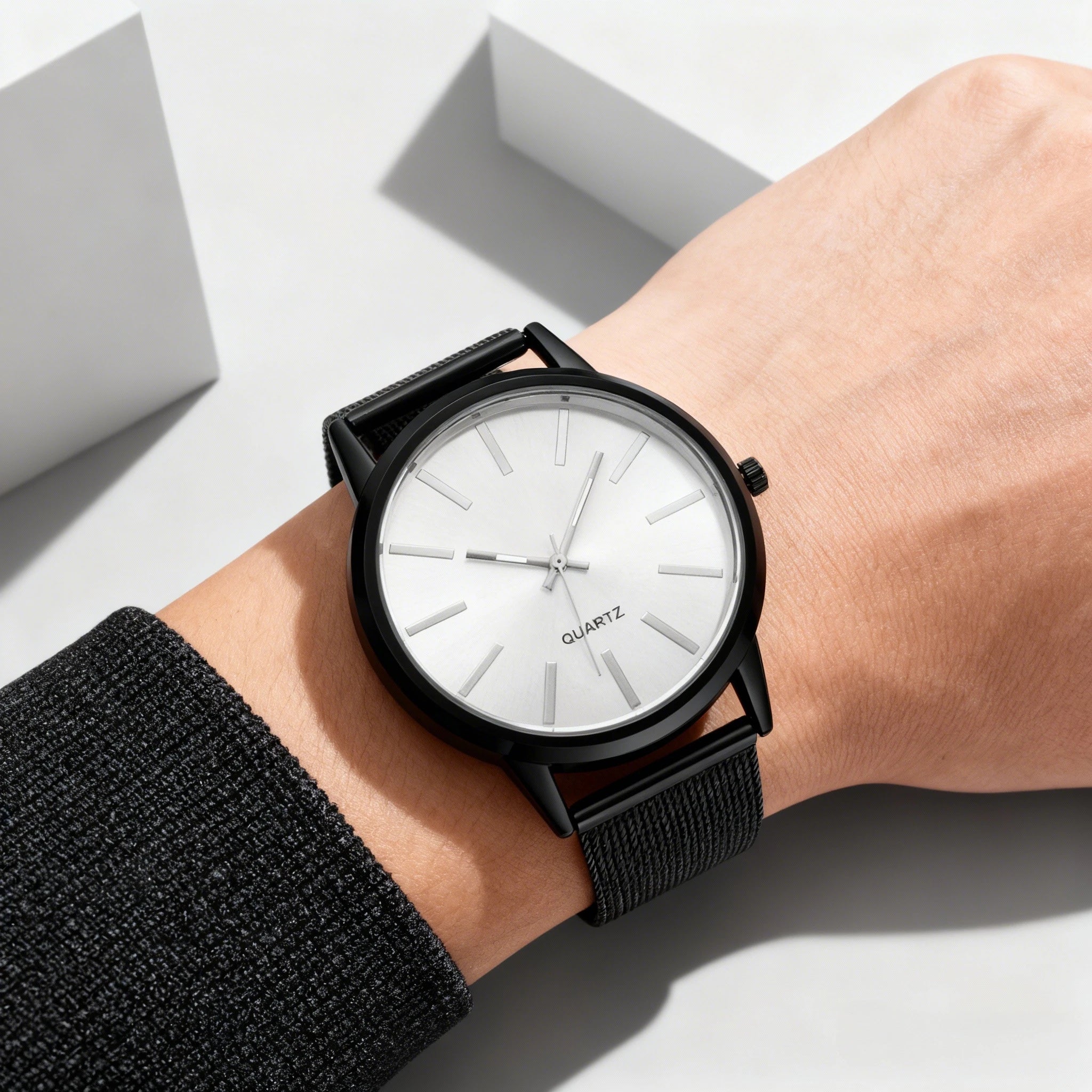 Silver Minimalist Women's Watch