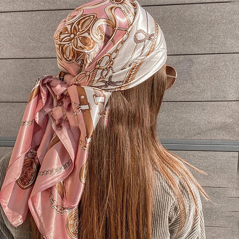 Large Silk Square Scarf