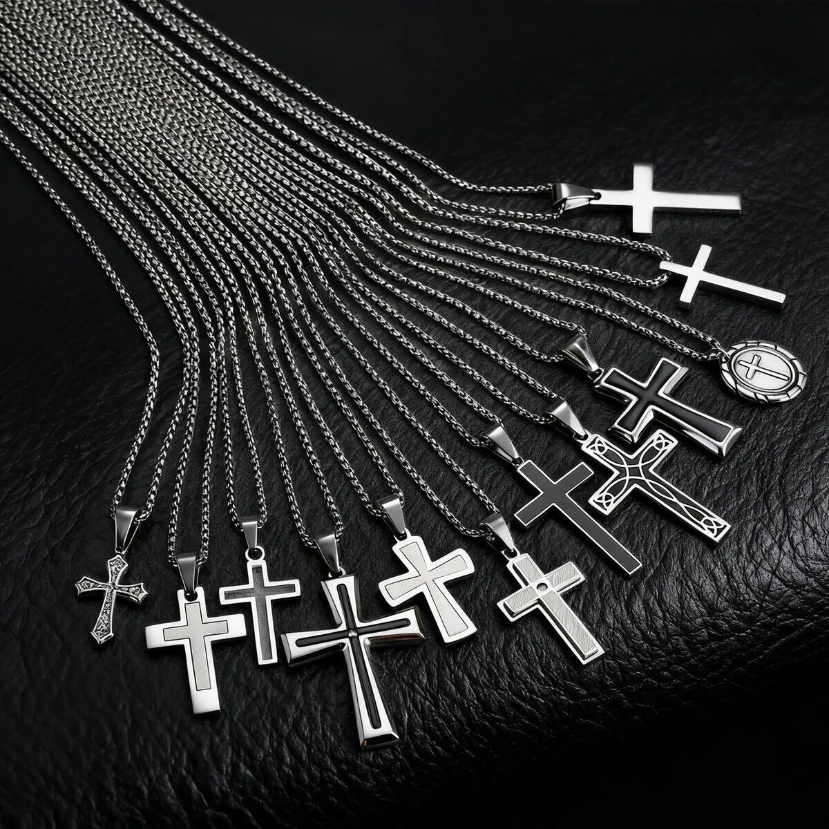 Minimalist Stainless Steel Cross Necklace