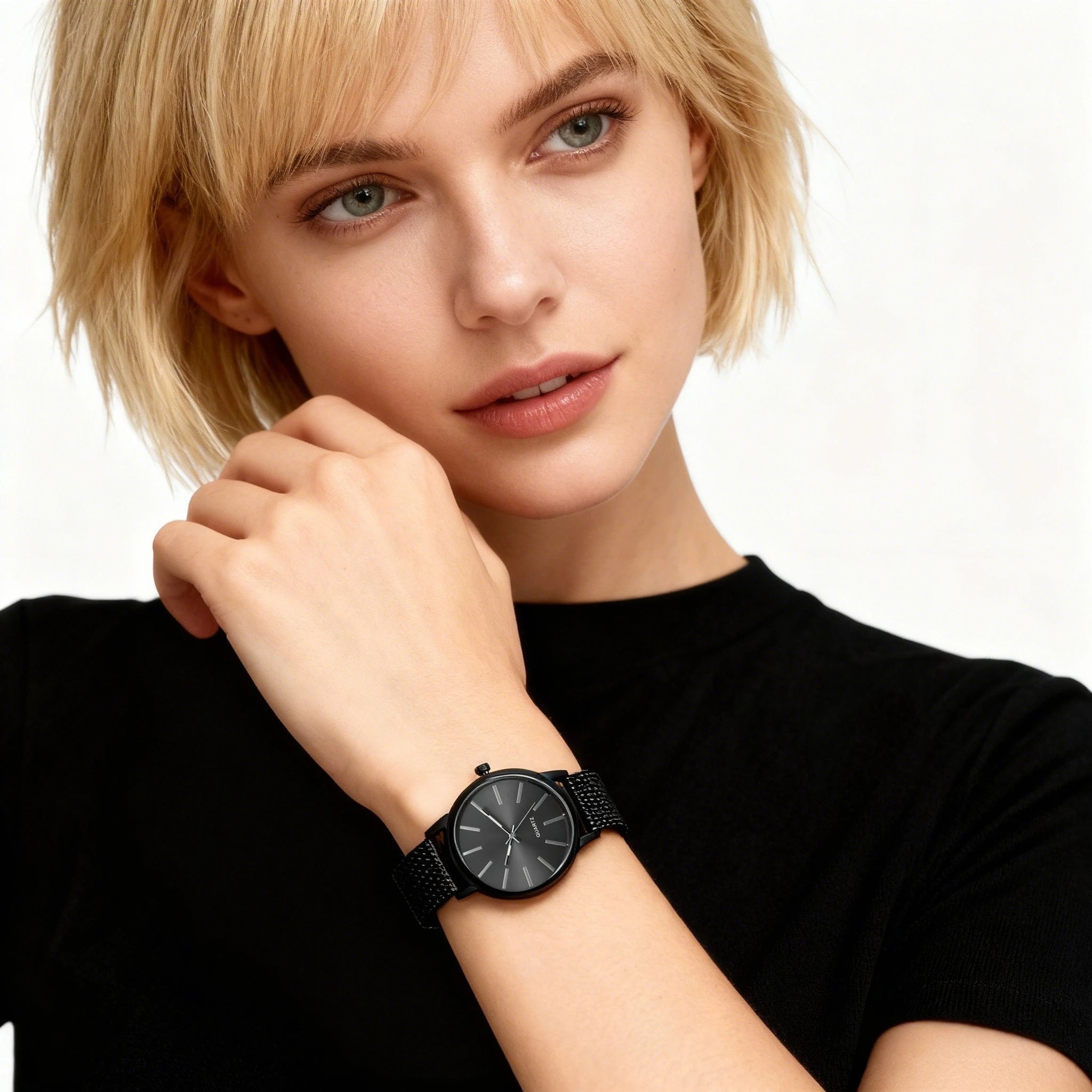 Silver Minimalist Women's Watch