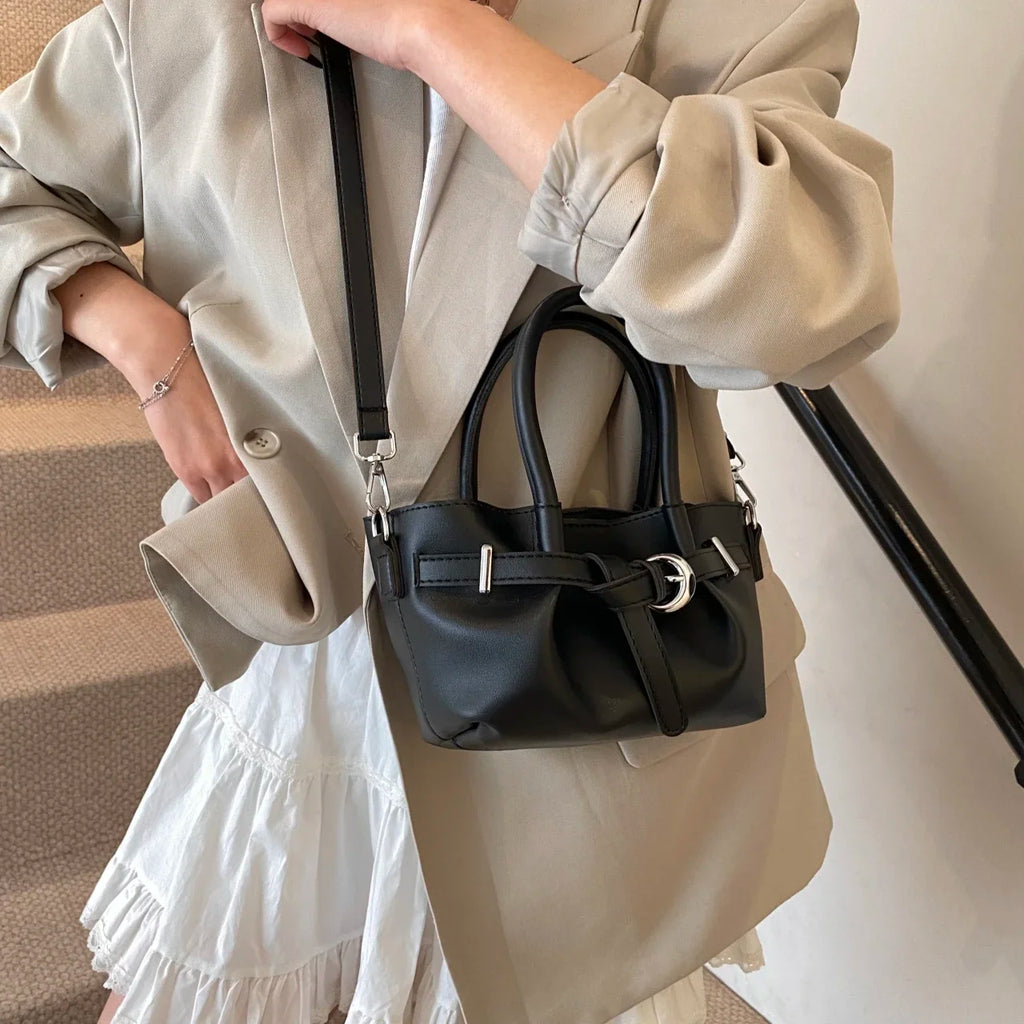 Designer Leather Shoulder Bag