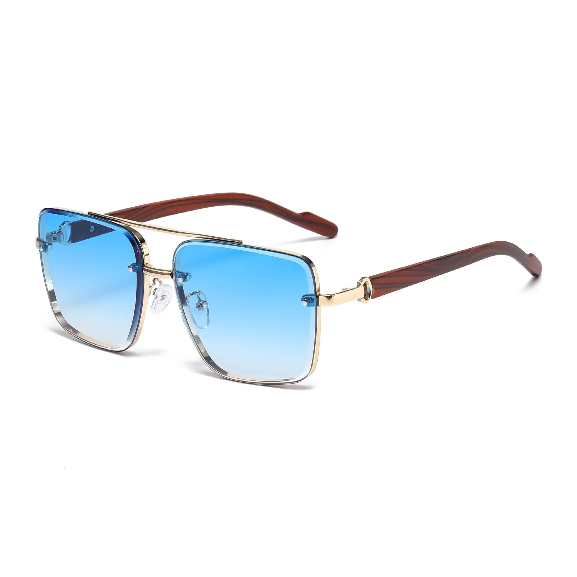 Square Wooden Sunglasses