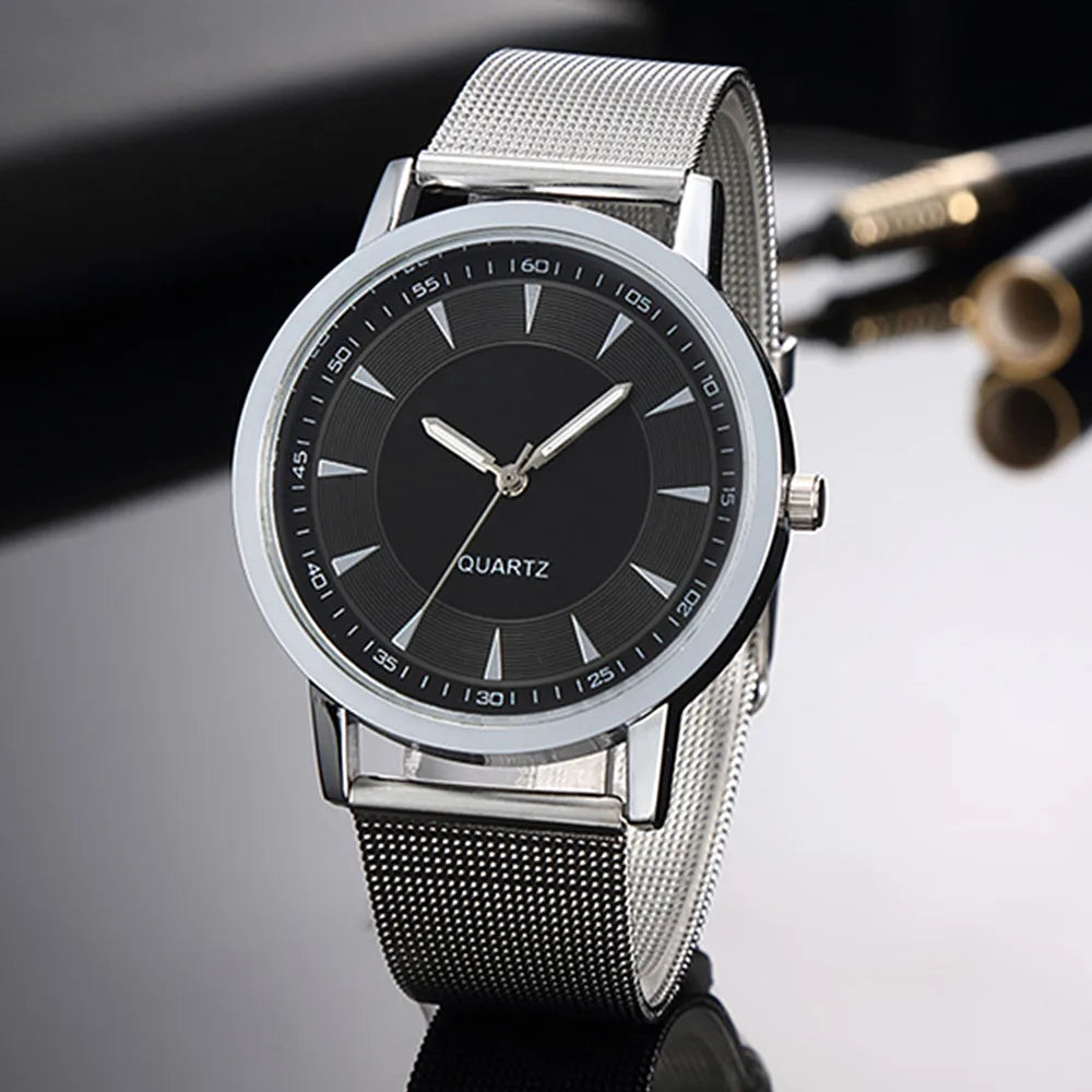 Silver Minimalist Women's Watch