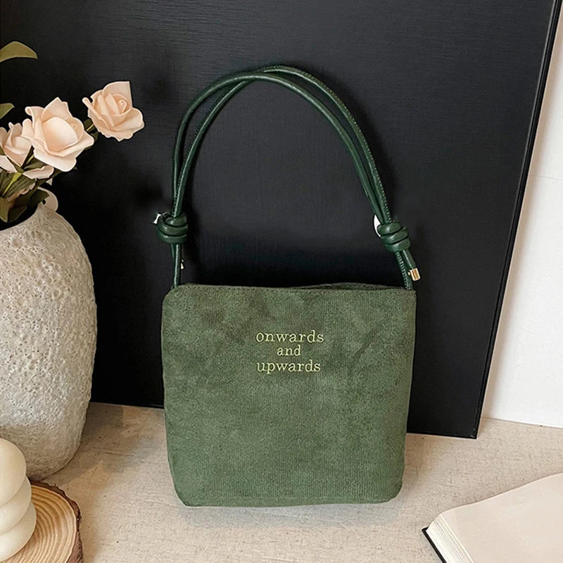 Retro Bucket Shoulder Bag