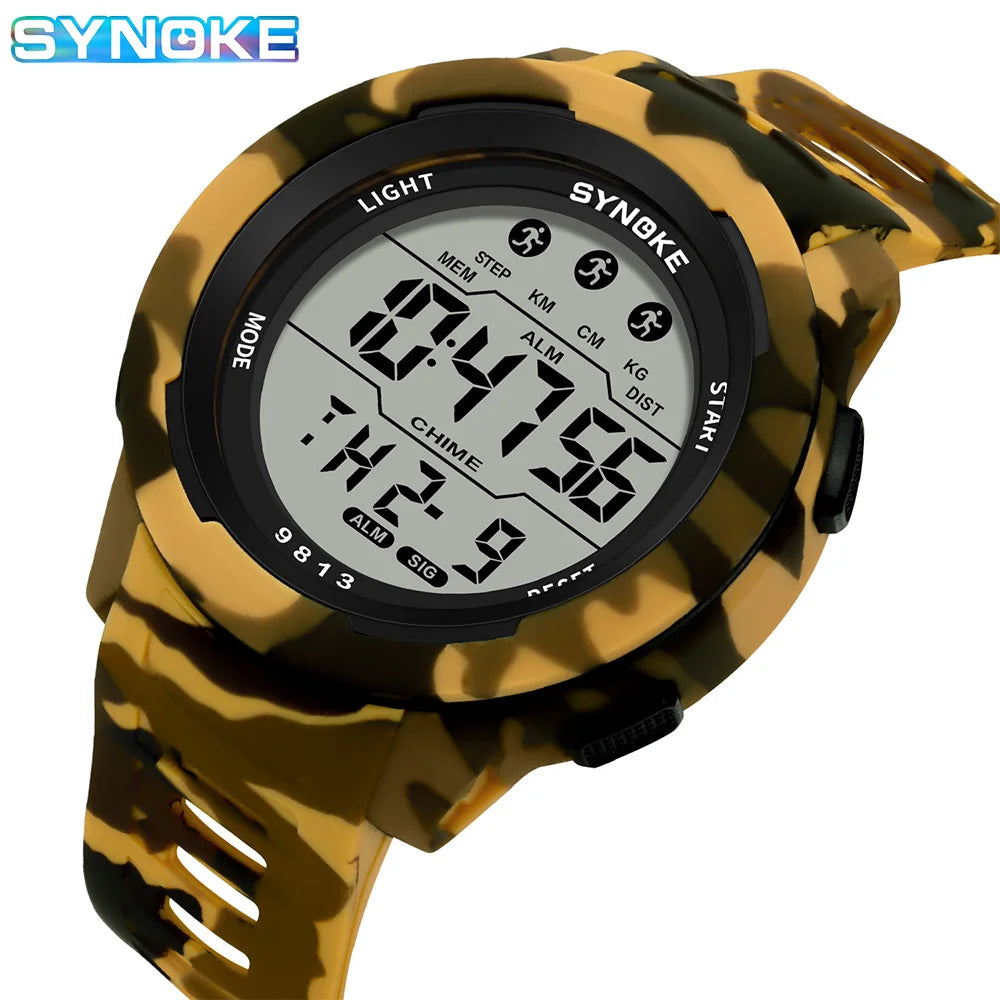 Retro LED Digital Sports Watch