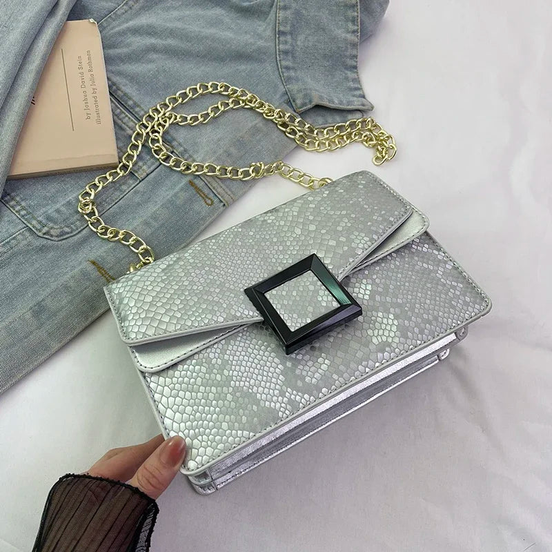 Luxury Plaid Crossbody Bag