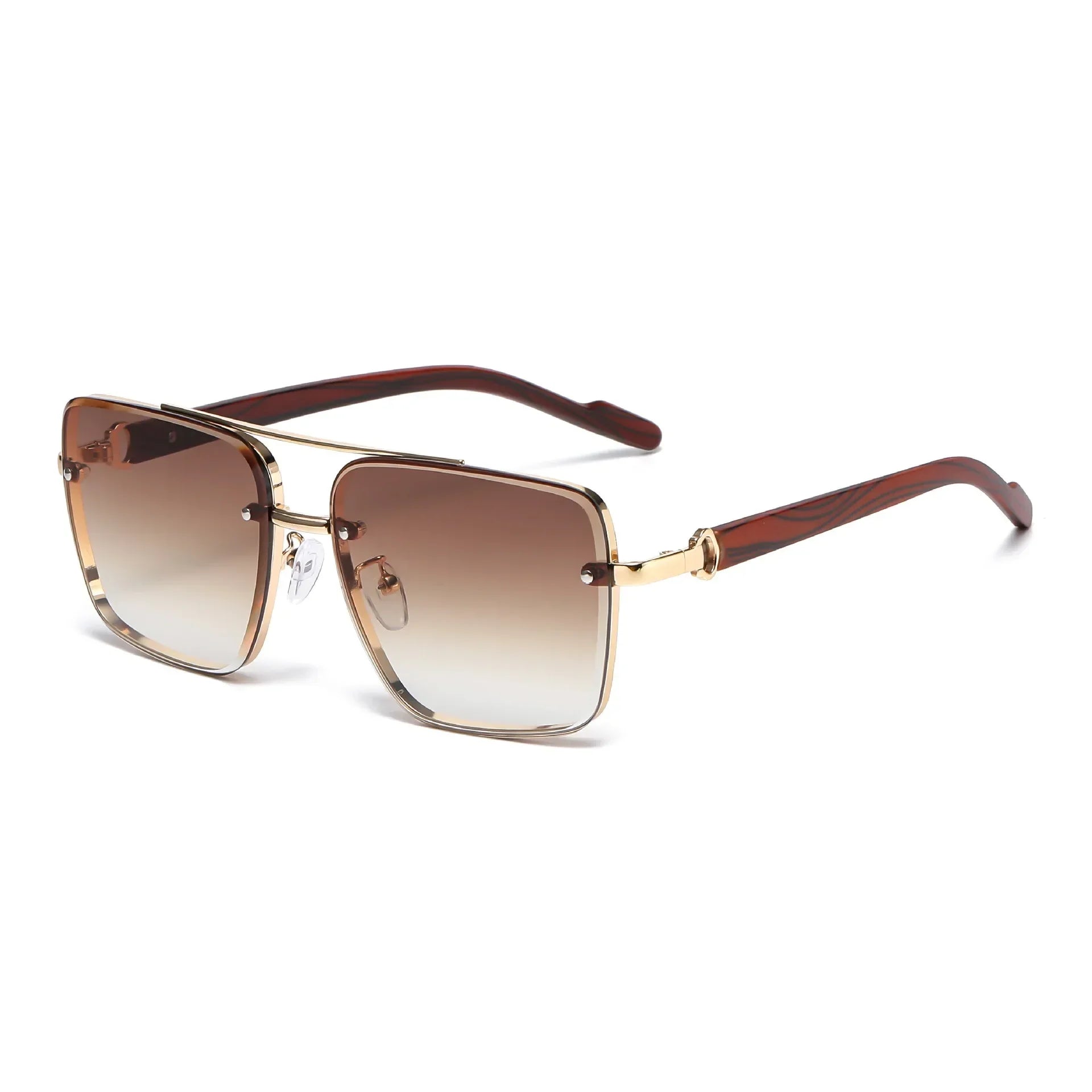 Square Wooden Sunglasses