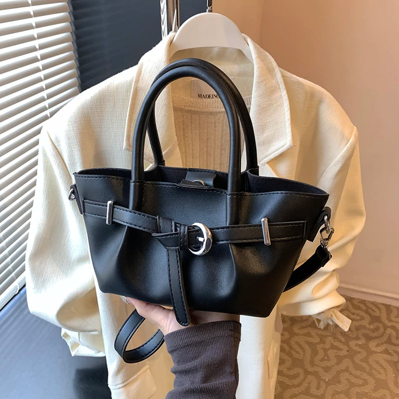 Designer Leather Shoulder Bag