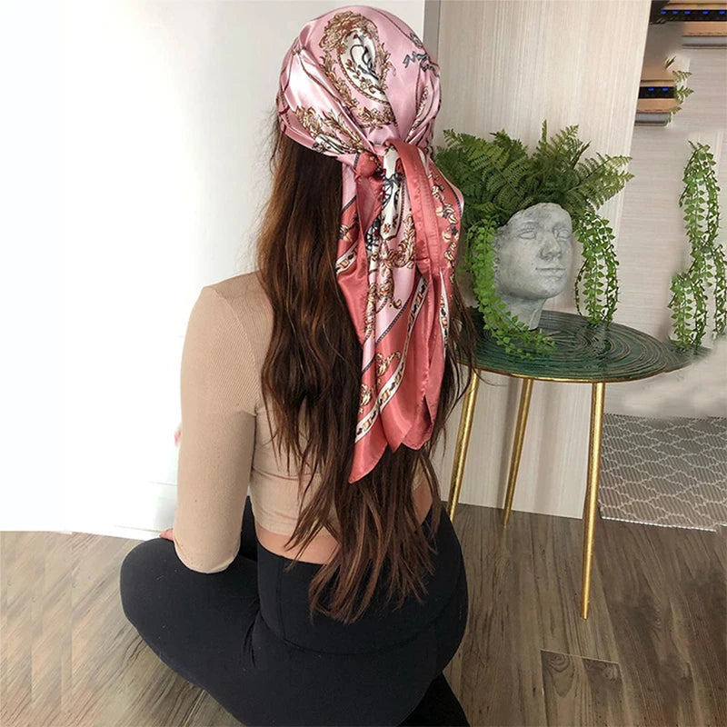 Large Silk Square Scarf