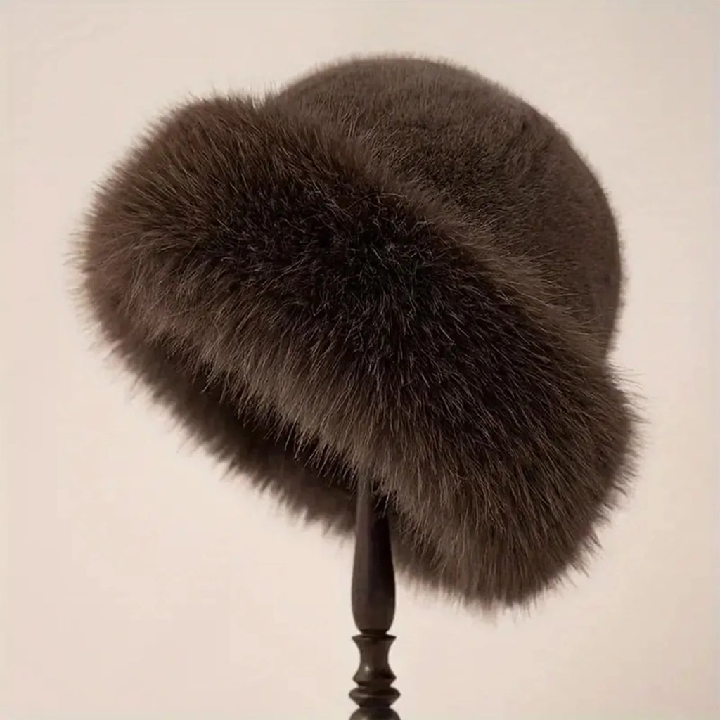 Furry Mongolian Winter Hat