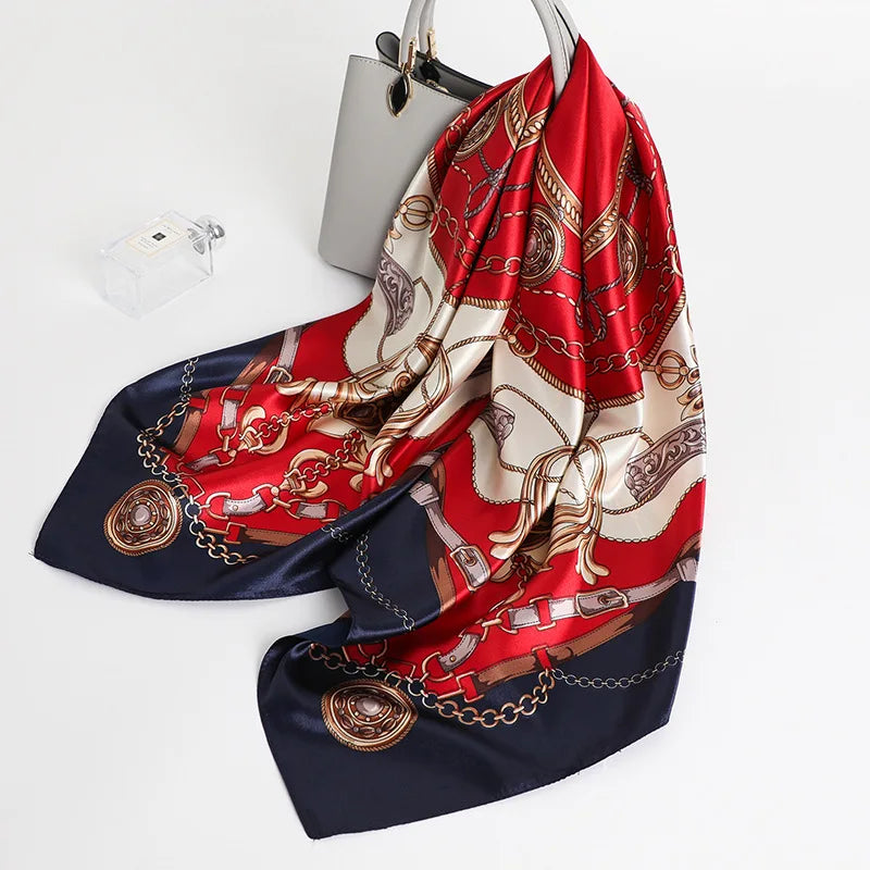 Large Silk Square Scarf
