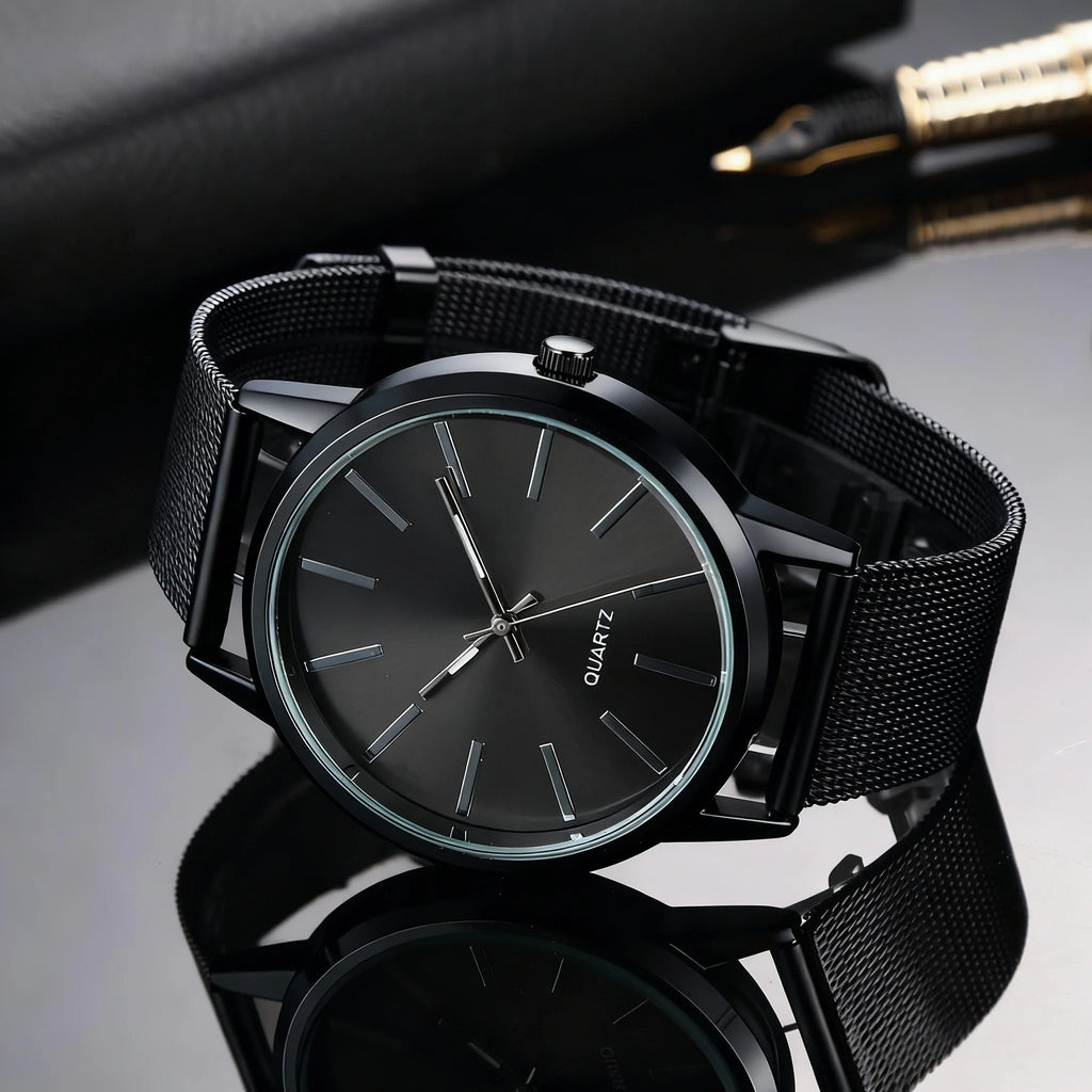 Silver Minimalist Women's Watch