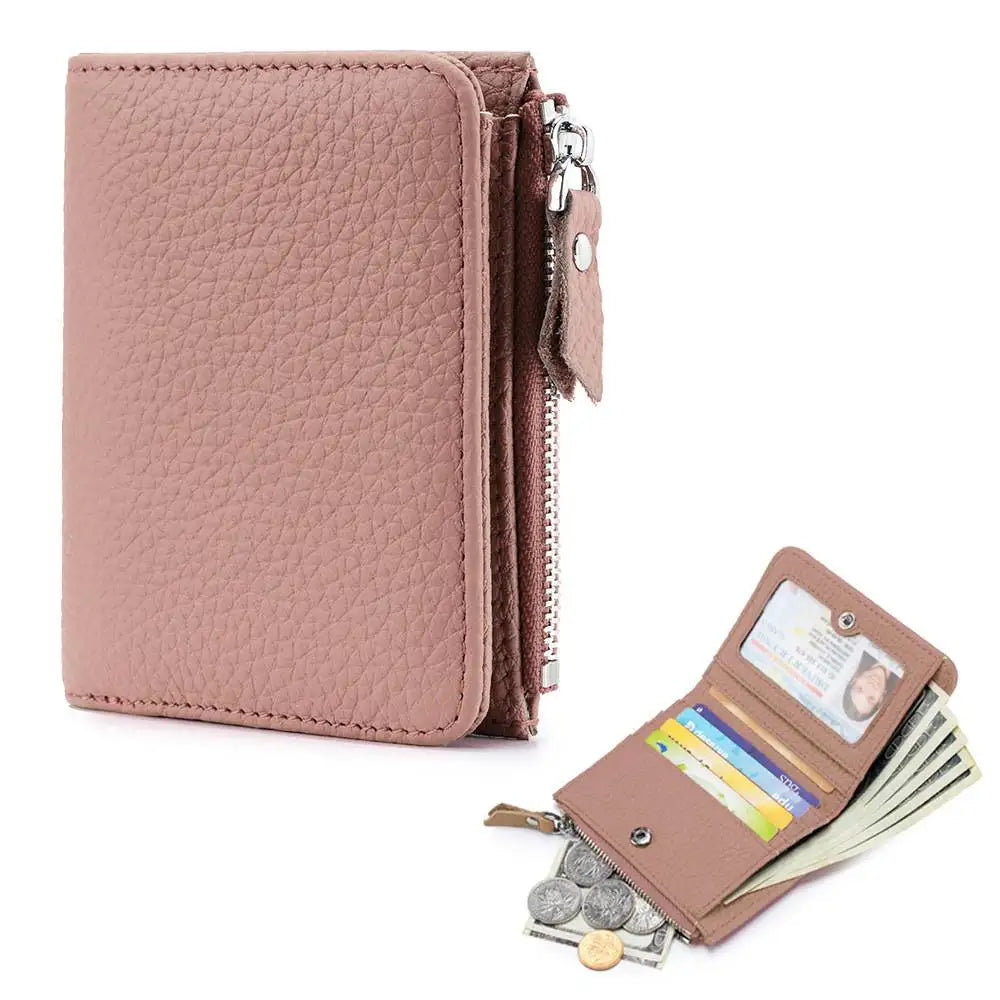 Women's RFID Leather Slim Wallet