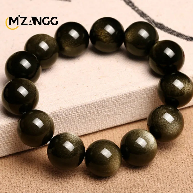 Obsidian Lucky Amulet Bracelet — Unisex