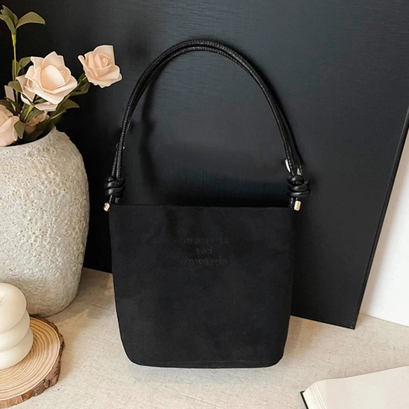 Retro Bucket Shoulder Bag